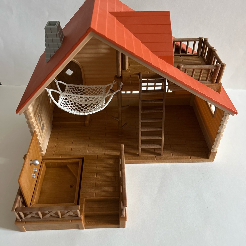 Calico Critter Log Cabin Home